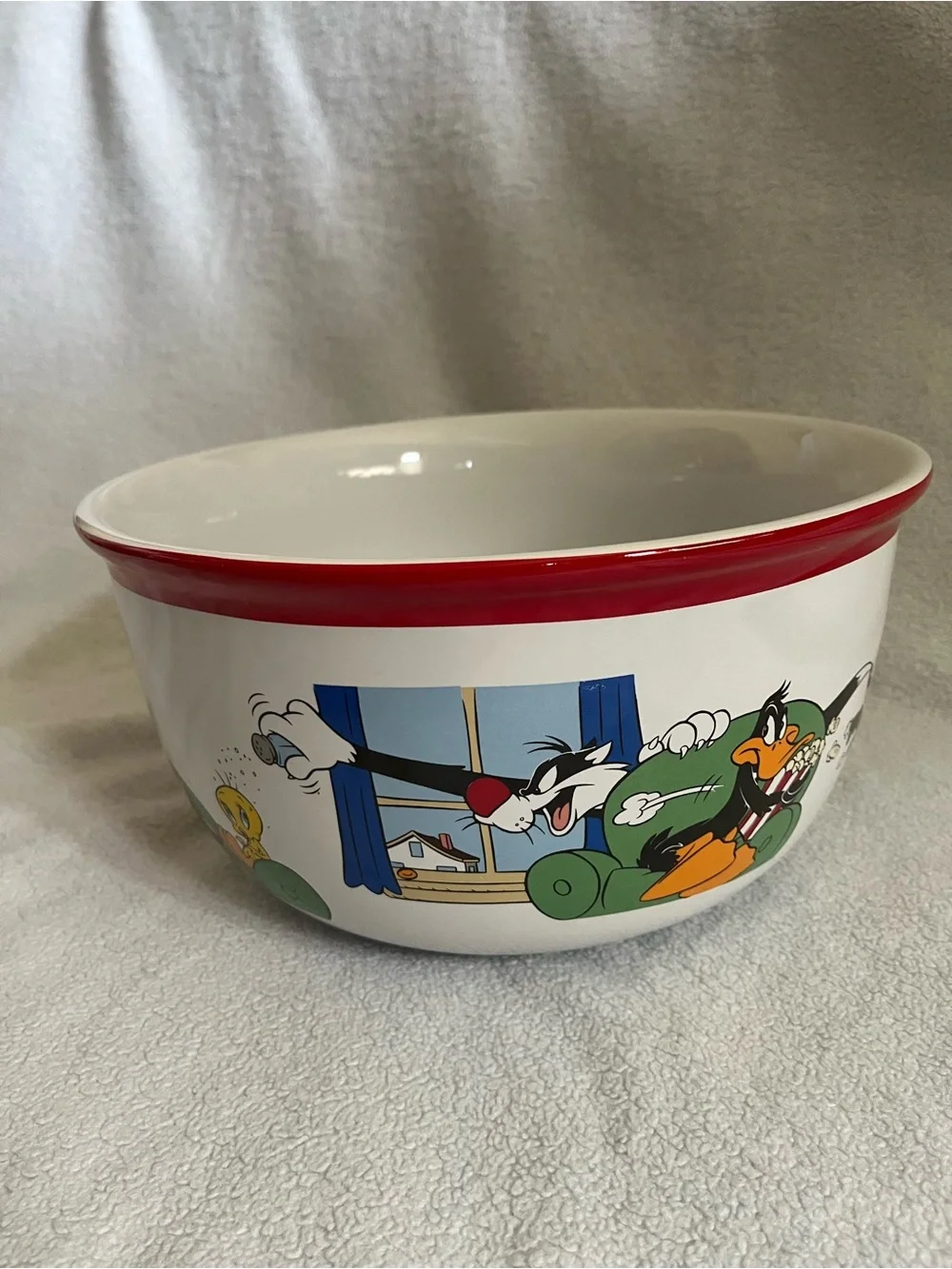 VTG  Looney Tunes Popcorn Bowl NIB
